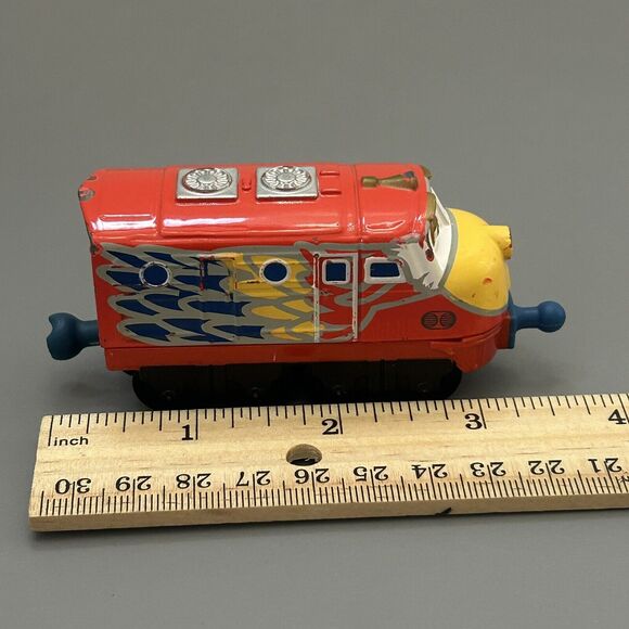 Chuggington Diecast Train Engine Learning Curve 2010 Lot of 3 - Picture 9 of 9